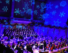 Boston Holiday Pops show at Symphony Hall