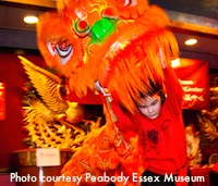 Lunar New Year Celebration in Boston - photo courtesy Peabody Essex Museum