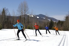Waterville Valley Resort, popular New England ski area Waterville Valley Resort, popular New England ski area