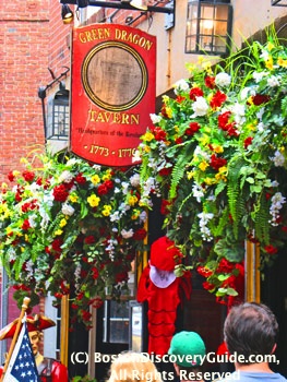 Green Dragon Tavern, one of the most historic Boston Bars