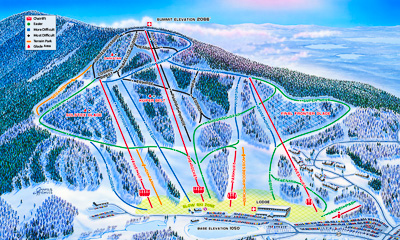 New England ski areas include Crotched Mountain in NH New England ski areas include Crotched Mountain in NH