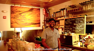Internal Matter coffeehouse/bar/bistro in Boston's Fort Point neighborhood Internal Matter coffeehouse/bar/bistro in Boston's Fort Point neighborhood