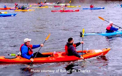 Run of the Charles - Top April canoe and kayak race event Run of the Charles - Top April canoe and kayak race event