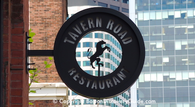 Tavern Road in Boston's Fort Point neighborhood Tavern Road in Boston's Fort Point neighborhood