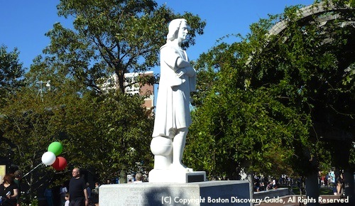 A huge Columbus Day parade