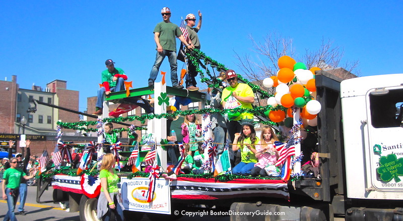 Top March Event in Boston - St Patrick's Day Parade Top March Event in Boston - St Patrick's Day Parade