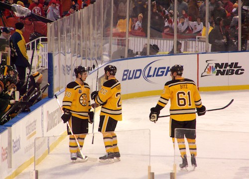 boston bruins logo 2011. Bruins at Fenway Park for the