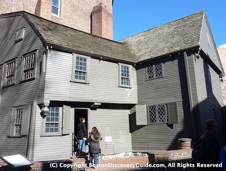 Paul Revere House, viewed from
