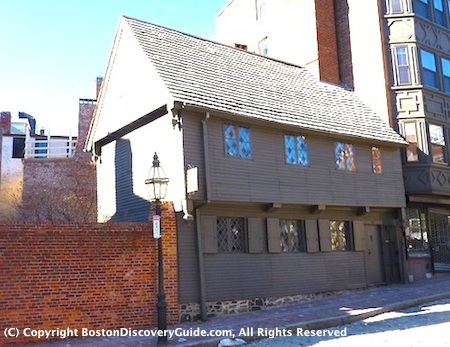 Paul Revere House, viewed from