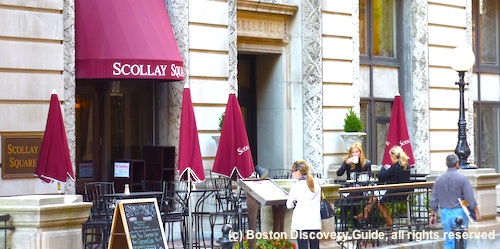 Scollay Square Restaurant's Patio Dining in Beacon Hill / Historic Downtown Boston Scollay Square Restaurant's Patio Dining in Beacon Hill / Historic Downtown Boston