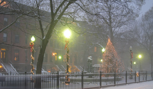 Christmas holiday lights in december 2011 holidays. Christmas holiday lights in