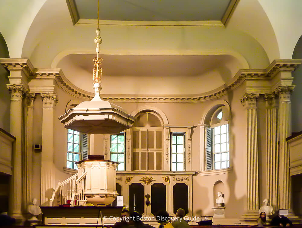 King's Chapel on Boston's Freedom Trail