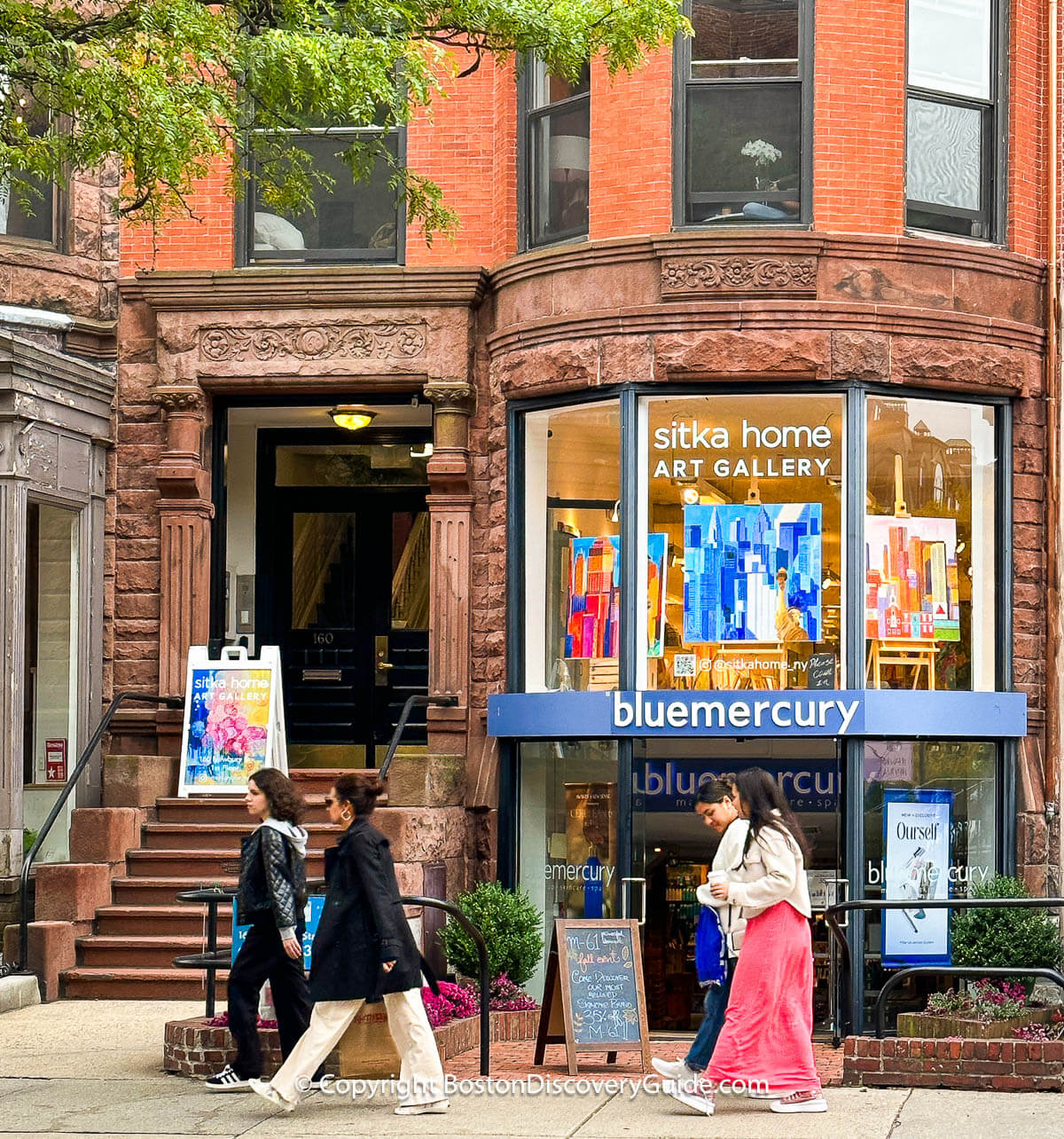 Sitka Home Art Gallery on Boston's Newbury Street