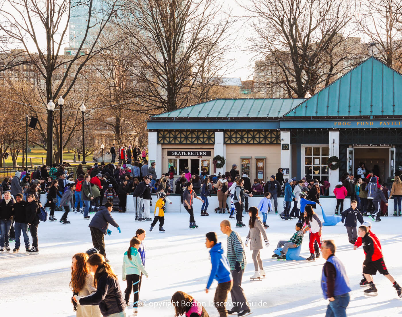 Boston Common's Ice Rink at Frog Pond