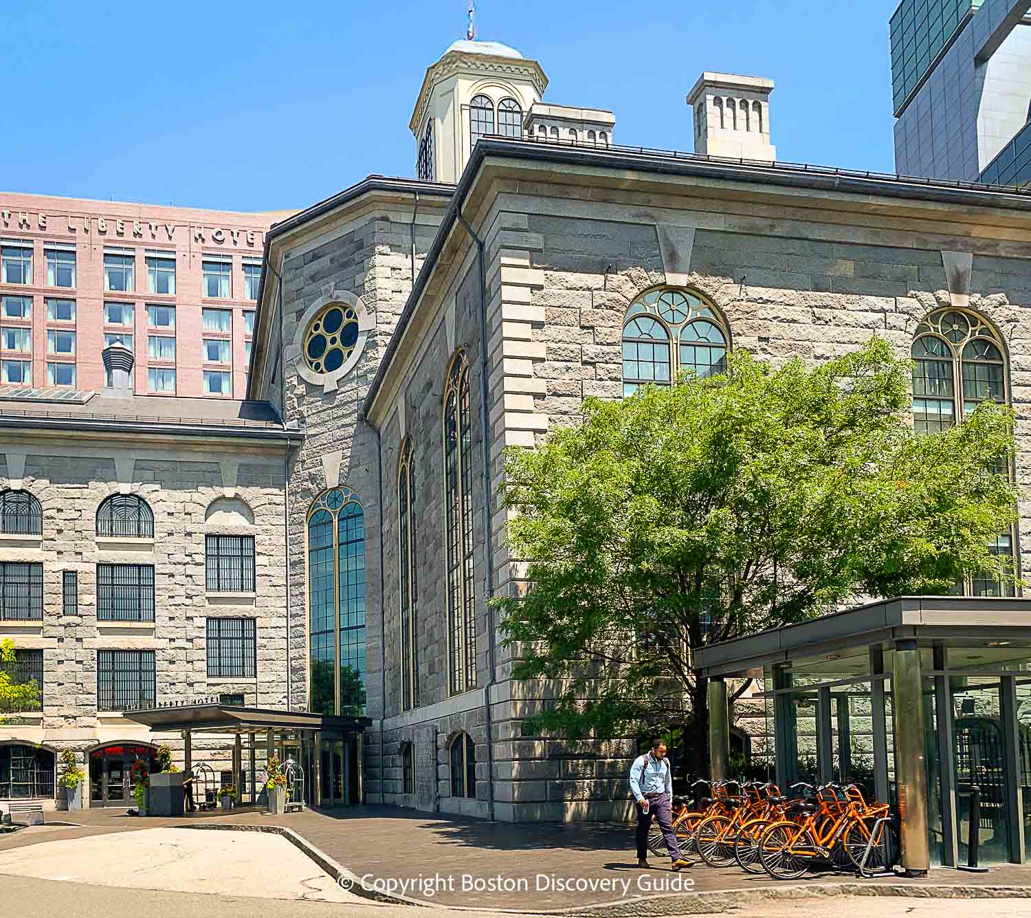 The Liberty Hotel near TD Garden in Boston's West End The Liberty Hotel near TD Garden in Boston's West End