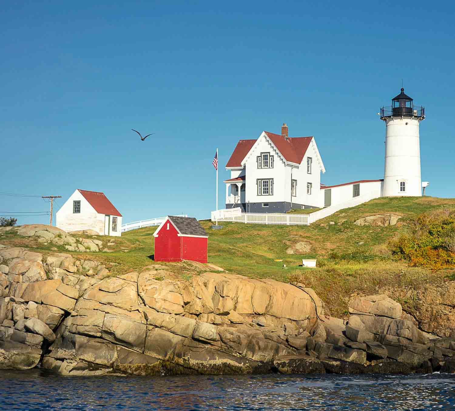  Lighthouse near Portland, Maine - Photo courtesy of Frank Mckenna