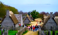 Plimouth Plantation near Boston MA - photo courtesy of Muns via Wikipedia