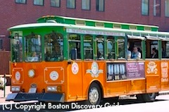 Boston Trolley from Boston's Cruise Terminal to Faneuil Hall Marketplace Boston Trolley from Boston's Cruise Terminal to Faneuil Hall Marketplace