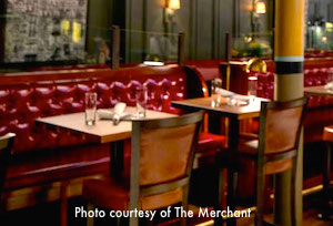 Thanksgiving dinner at The Merchant in Boston