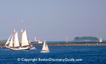 Boston Harbor Islands Ferry Summer Boston Harbor Islands Ferry Summer