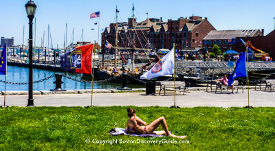 Christopher Columbus Park - Free events in June in Boston Christopher Columbus Park - Free events in June in Boston