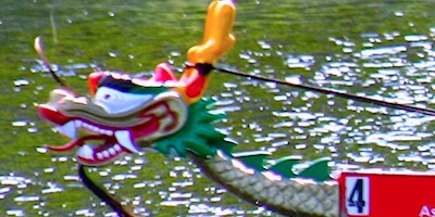 Photo of dragon boat head - Boston Dragon boat festival Photo of dragon boat head - Boston Dragon boat festival
