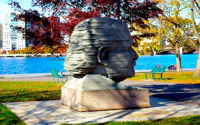 Arthur Fiedler sculpture on Boston's Esplanade