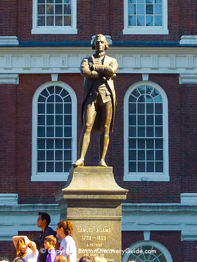 Samuel Adams Statue in Boston Samuel Adams Statue in Boston