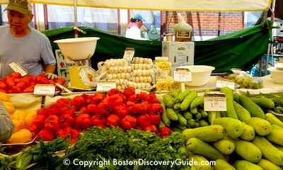 Haymarket, Boston's historic open air market, offers some of the cheapest produce prices in the city