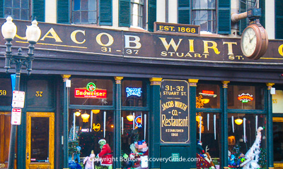 Boston restaurants - Jacob Wirth Boston restaurants - Jacob Wirth
