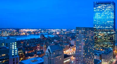 View from Marriott Hotel Boston at Copley Place