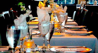 Boston Harbor Romantic Dinner Cruise on Valentine's Day in Boston, MA Boston Harbor Romantic Dinner Cruise on Valentine's Day in Boston, MA