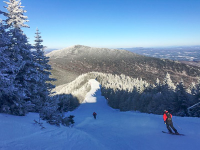 New England ski areas include Vermont's Smugglers' Notch Resort New England ski areas include Vermont's Smugglers' Notch Resort