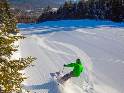Sunday River, popular New England ski area Sunday River, popular New England ski area