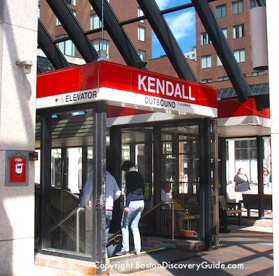 Kendall Station on Boston's Red Line Kendall Station on Boston's Red Line
