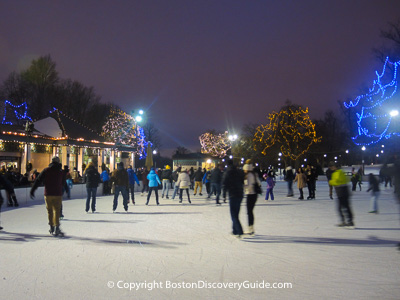 Where to ice skate in Boston