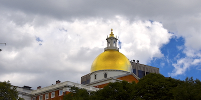 Boston's Freedom Trail:  Massachusestts State House