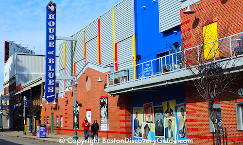 House of Blues, site of many Boston Concerts