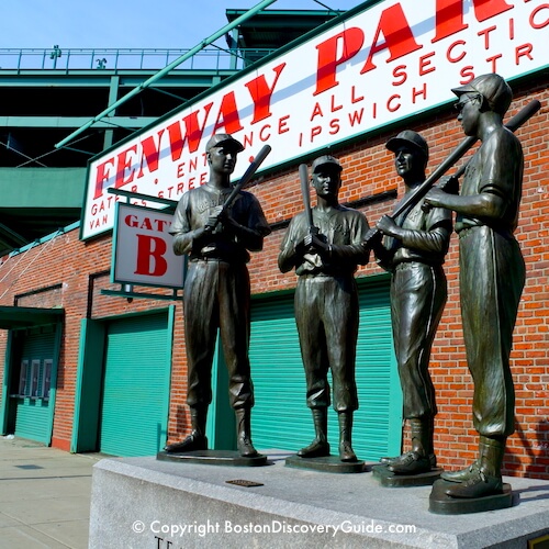 Boston neighborhoods: Fenway Park in the Fenway neighborhood Boston neighborhoods: Fenway Park in the Fenway neighborhood