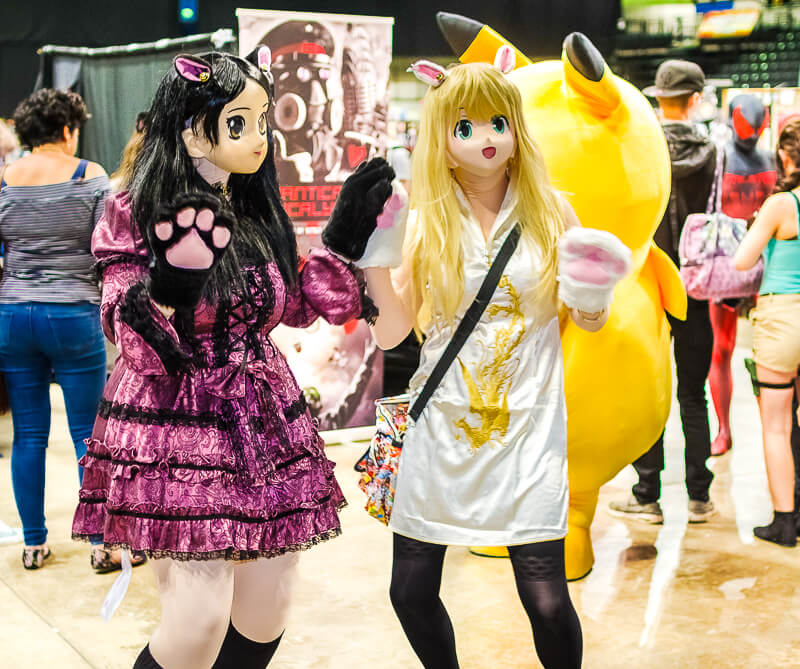 Anime cosplayers dressed in 'Kigurumi' style - Photo credit: iStockphotos/ColobusYeti