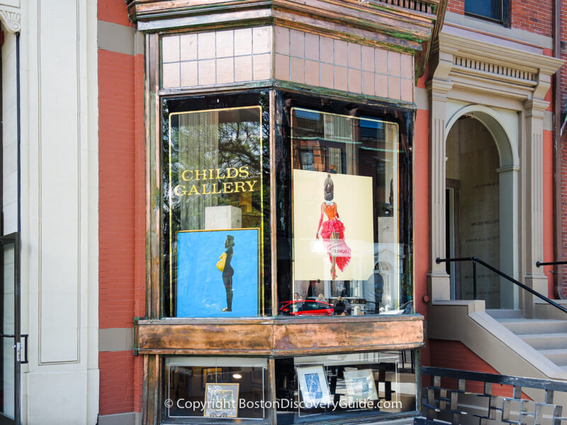 Childs Gallery on Newbury Street Childs Gallery on Newbury Street