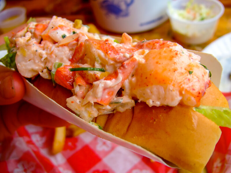 Lobster roll at the Barking Crab - photo courtesy of yosoynuts