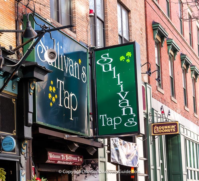 Sullivan's Tap near TD Garden in Boston