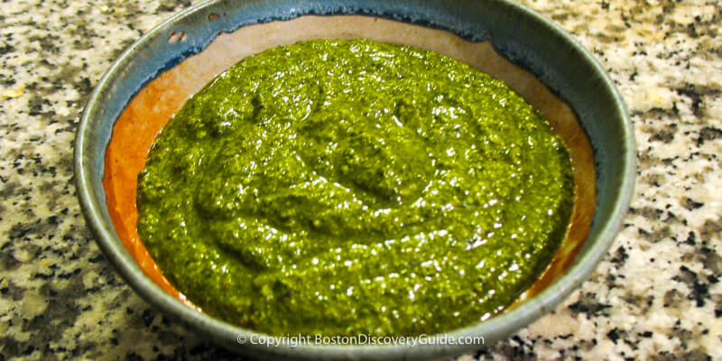 Basil pesto recipe