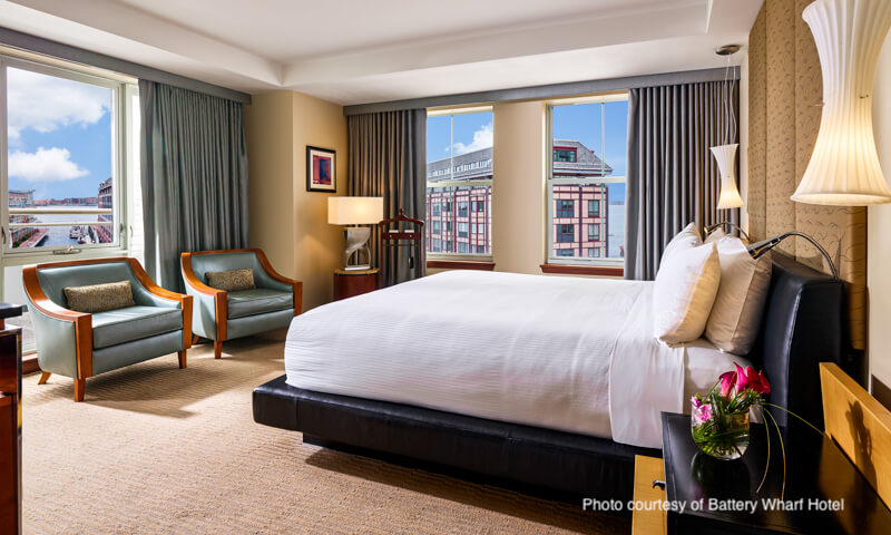 Battery Wharf Hotel room in Boston MA Battery Wharf Hotel room in Boston MA