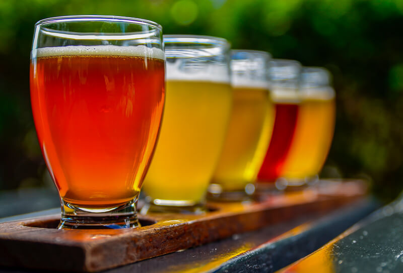 Beer flight - Photo credit: iStock.com/Massimo Parisi