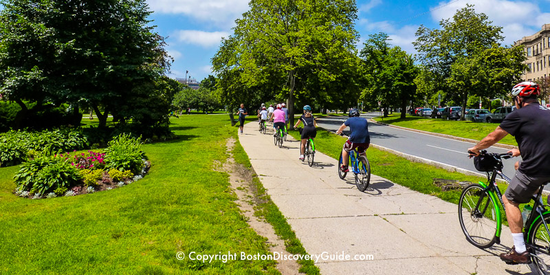 Boston bike tours for kids and families
