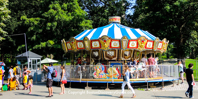 Carousel on Boston Common