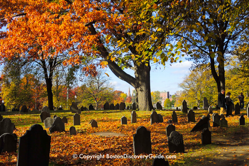 Central Burying Ground on Boston Common