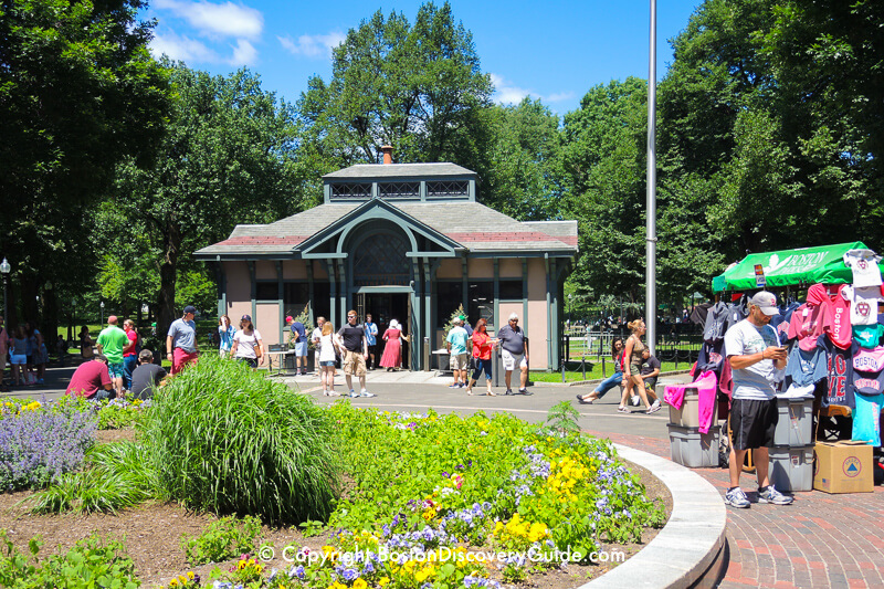 Visitor Information Center on Boston Common